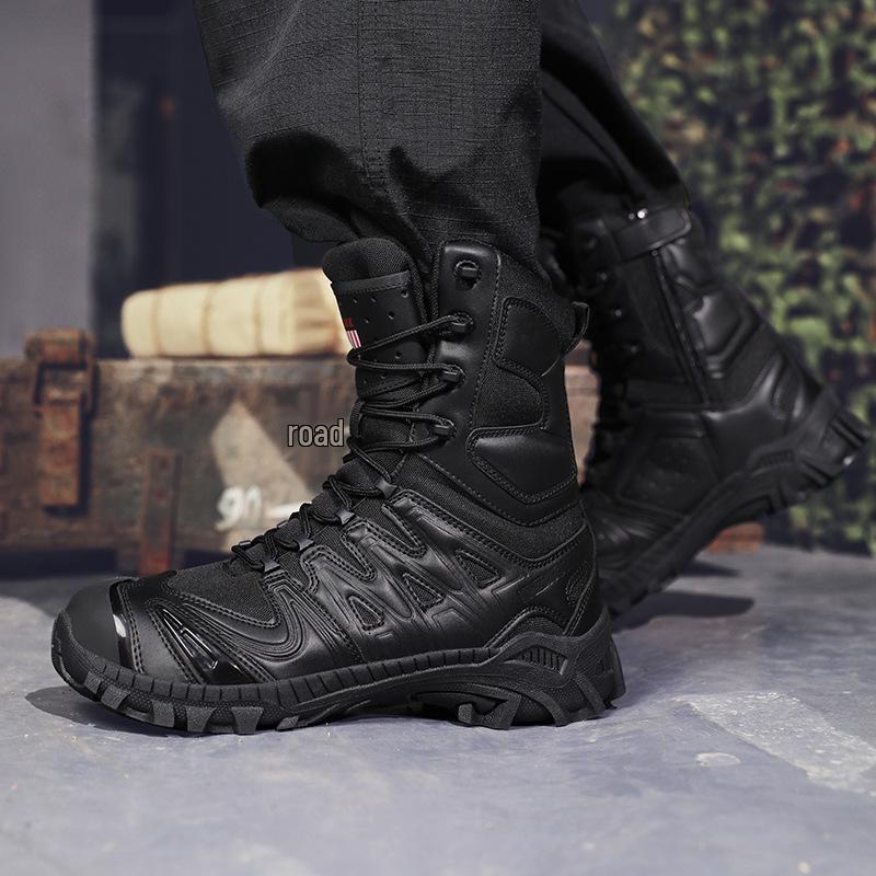 2024 Leichte rutschfeste Herren Outdoor High-Top Kampfstiefel