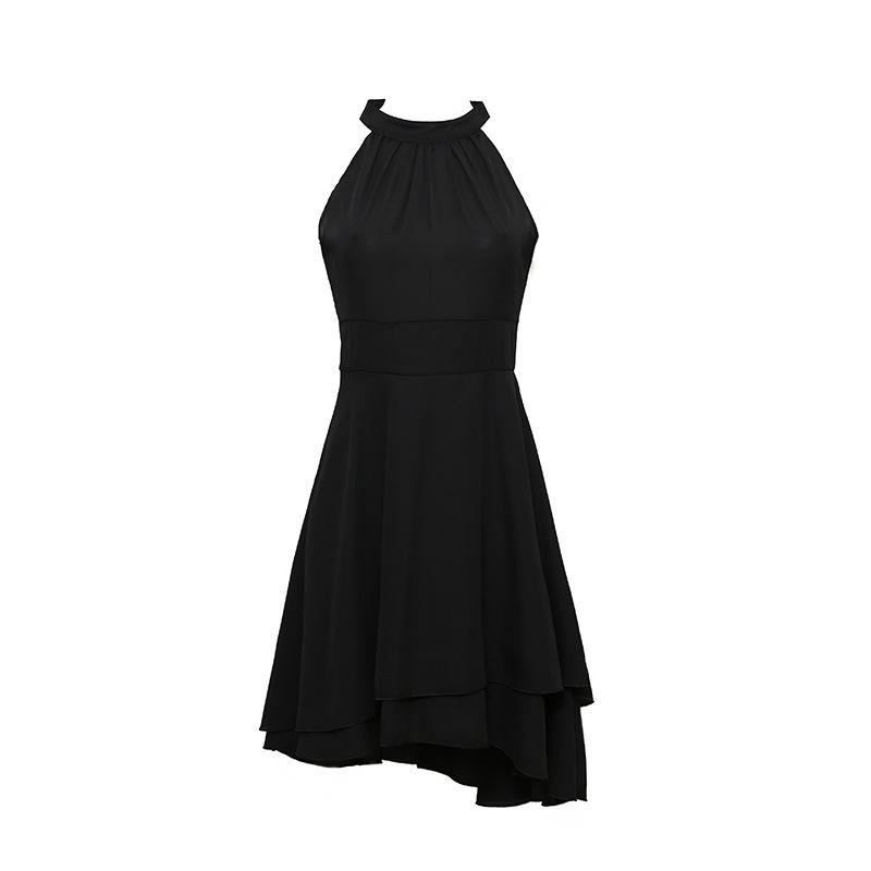 New Chiffon Midi Dress | Off-Shoulder Sleeveless W/ Ruched Waist - Solid Color Elegant Bodycon Dress for Evening & Cocktail (Slim Fit)