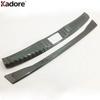 For Toyota CHR C-HR 2016-2018  Steel Car Rear Trunk Bumper Cover Trim Tailgate Door Sill Plate Protector Guard Accessories