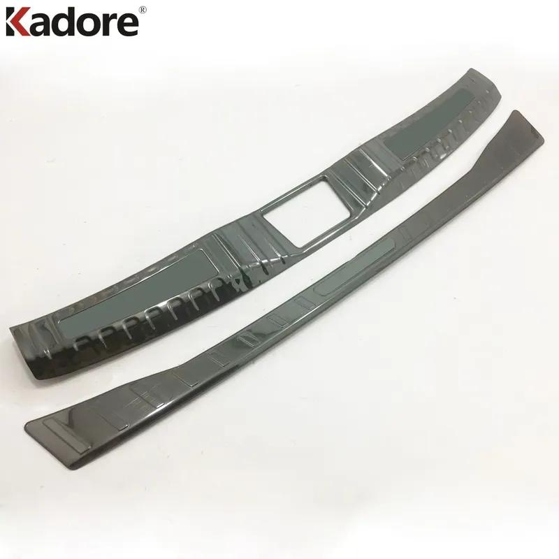 For Toyota CHR C-HR 2016-2018  Steel Car Rear Trunk Bumper Cover Trim Tailgate Door Sill Plate Protector Guard Accessories