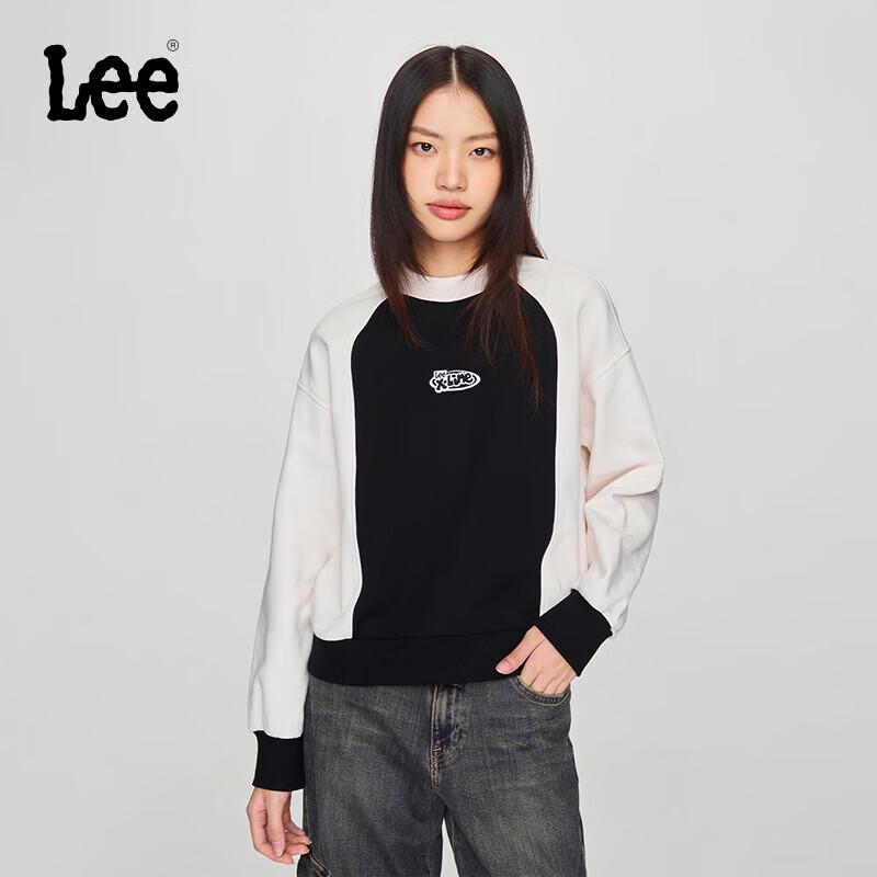 Lee Women's Relaxed Fit Crewneck Letter Sweatshirt