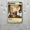 euphoria TV drama Decor Poster Vintage Tin Sign Metal Sign Decorative Plaque for Pub Bar Man Cave Club Wall Decoration