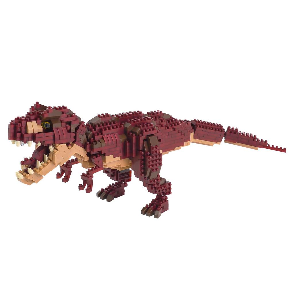 Nanoblock Dinosaur Deluxe Edition Tyrannosaurus Rex Tyrannosaurus Skeleton Model Set of 2 A004 &
