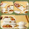 Biodegradable Double Compartment Food Container