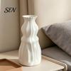 Decorative Art for Living Room 3D Printed Flower Vase, Modern Minimalist Container, Versatile Decor Office Table Floral Arrangement Holder Home