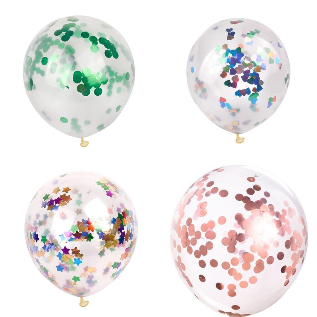 Eye-catching 12" Confetti Balloon Latex Helium Enhances Any Party With Colorful Charm