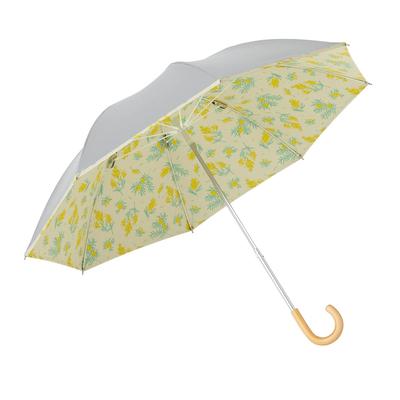 Sonnenschirm UV-Schutzrate von oder mehr Beschattungsrate von oder mehr Hitzeschutzwirkung Für sonnige und regnerische Tage geeignet Kompakter langer Regenschirm Blumenmuster