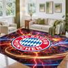 Tapis Velours Cristal Design Bayern Munich Tapis Décoratif Doux pour Chambre à Coucher Entrée