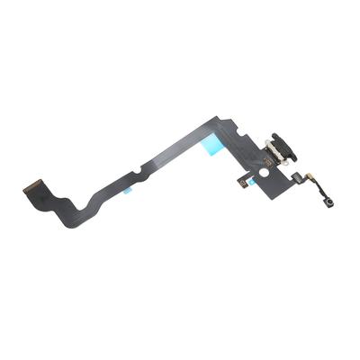 USB Charging Port Flex Cable Phone Charging Connector Module Replacement for IPhone XS Max Black