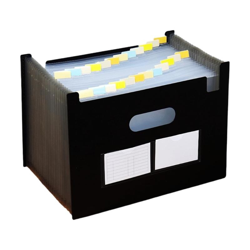 A 4 Multi-Layer Document Storage Bag Accordions File Folder Expanding File Organiser School Office Supplies