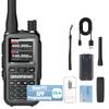 Twin Pack Baofeng UV-5R Mini 5W Radios | Bluetooth Channel Sync + NOAA Storm Reports | Type-C Rechargeable for Emergencies