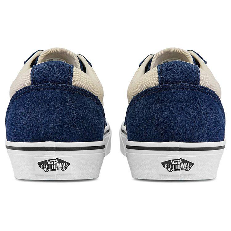 Vans Ward Canvas Casual Fashion Low Top Skate Shoes Unisex Sneakers Blue Brown VN0A5HTS80M