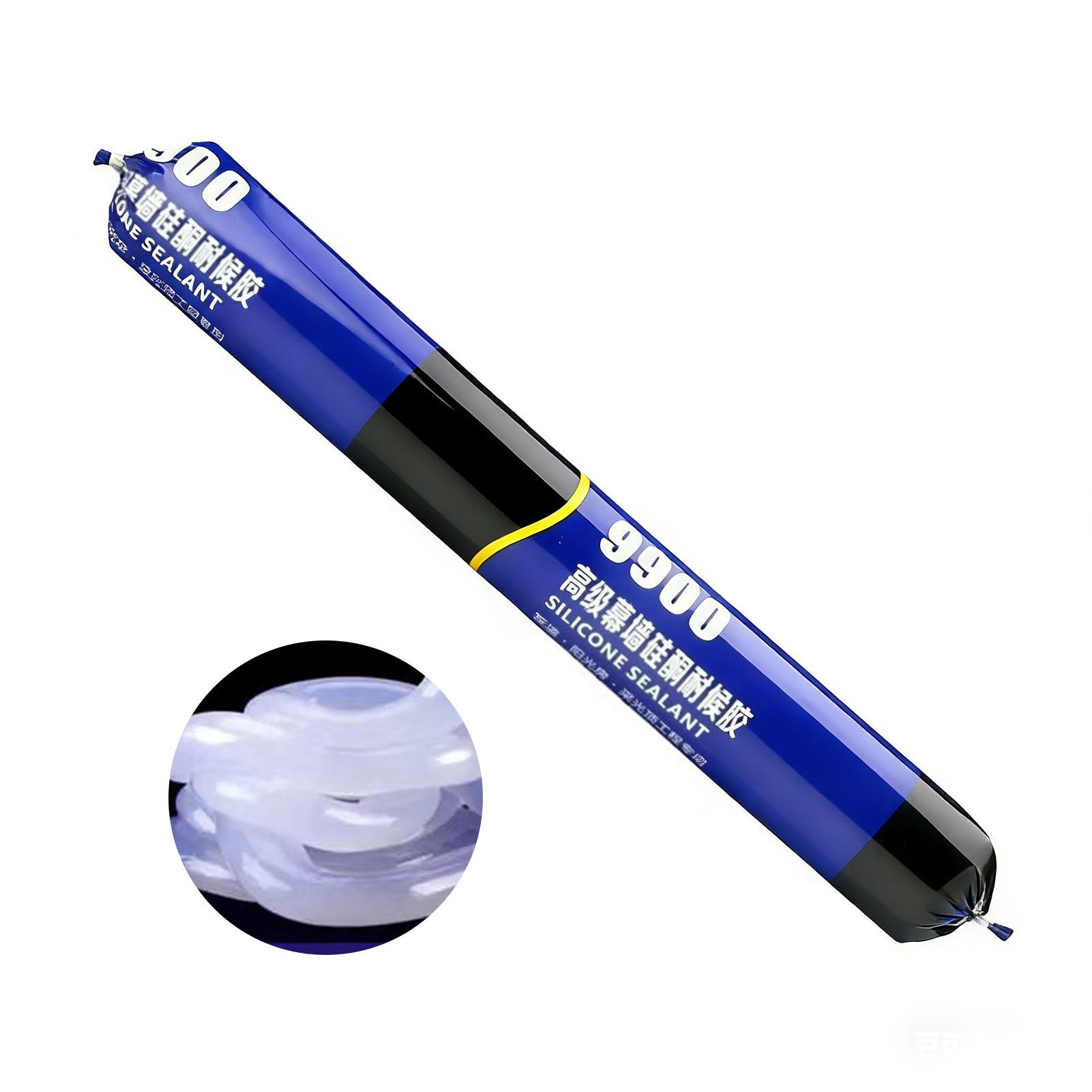 Transparent Silicon Waterproof Sealant 9900 Structural Silicone Adhesive Weatherproof Quick Drying For Wall Stone Doors Adhesive