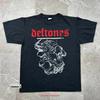 Deftones Tiger Sacramento 2000s Black T Shirt Size S 5XL Vintage Washed Unisex Designer Clothes Versatile Fashion Breathable