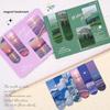 16 Stück Clear Sky Magnetische Lesezeichen für Bücher Schöne Landschaft Mini Seitenklammern Buchmarker Einzigartiges Lese-Geschenk