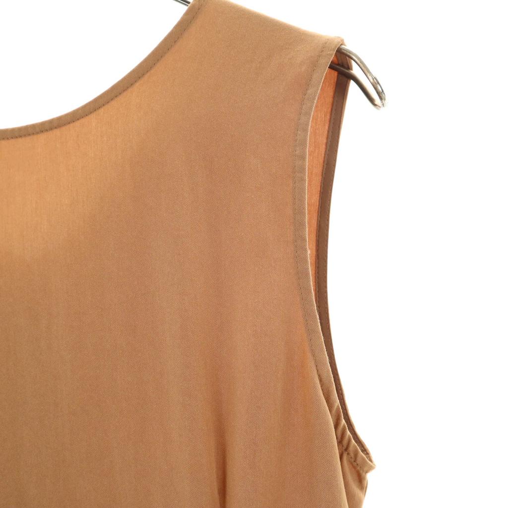 ANIECA No Sleeve One Piece F Brown Women Used