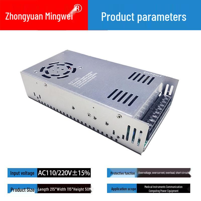 Fonte de Alimentação Chaveada AC/DC 220V/110V para 5V/12V/24V/36V/48V, 50W/60W/400W/500W/1000W/2000W