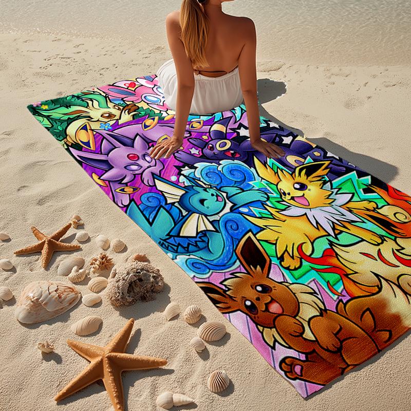 Elves Moonlit Gathering Beach Towel, Super Soft Microfiber, Gift for Her/Him, Birthday, for Pool, Beach, Travel, Home Decor Fan gifts