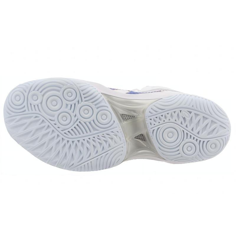 ASICS Gel Hoop V12 3E 'White Blue' Sneakers 1063A038-109