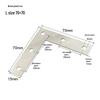 90° TL Type Cold-Rolled Steel Angle Iron Shelf Support Connector