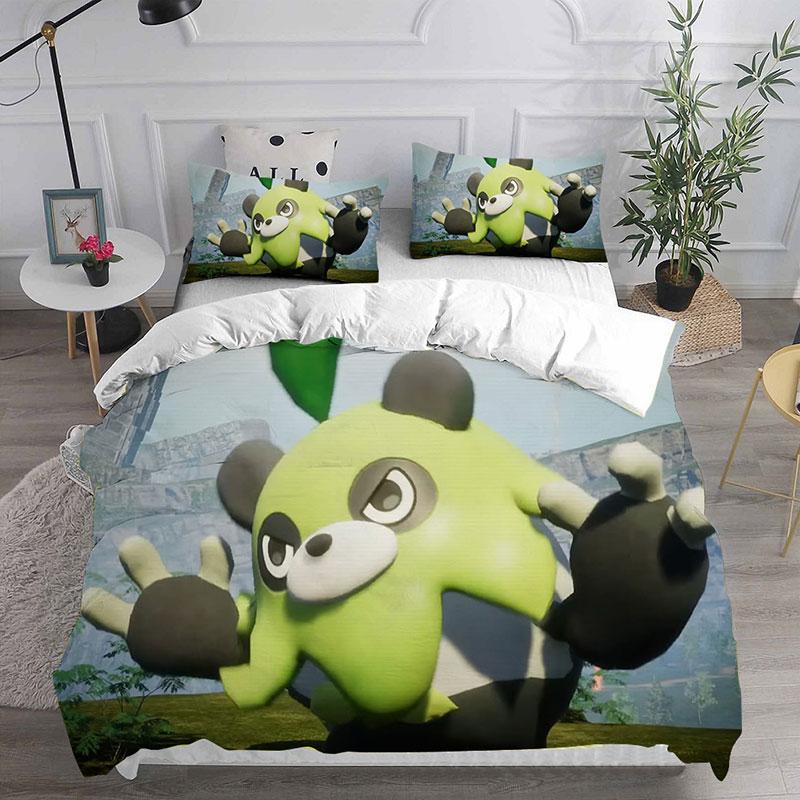 Gamer P-Palworld Bedding Sets Comforter Quilt Bed Cover Duvet Cover Pillow Case 2-3 Pieces Sets Kids Adult Size