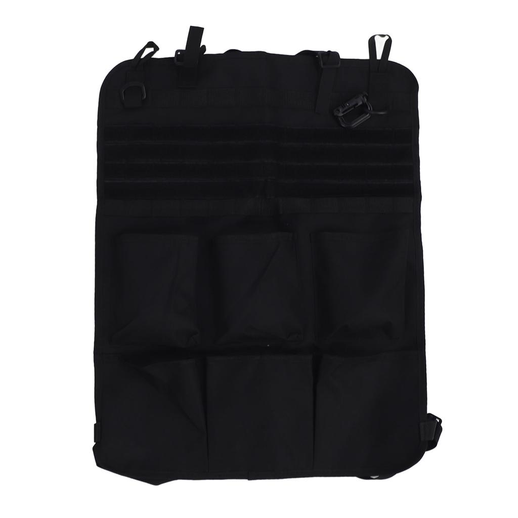 Car Back Seat Storage Bag Multifunctional Nylon Lightweight Optimizing Space Car Backseat Storage