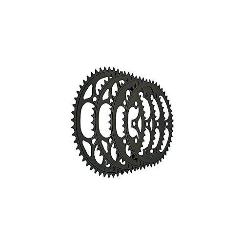 Tioga 5-arm chainring, PCD:130mm, 52T, Black