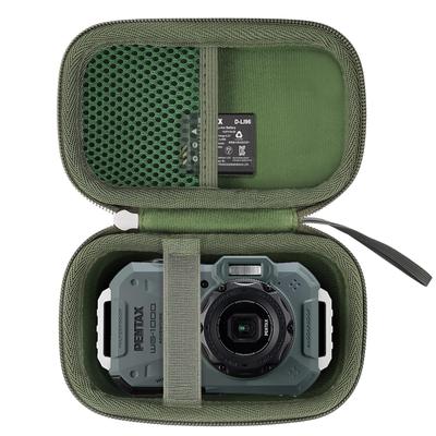 PENTAX Waterproof Digital Camera Storage Army Green Khanka WG-1000 Case, (case Only) -