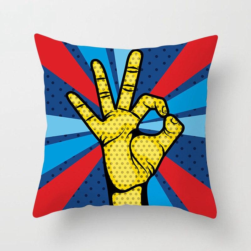 Pillowcase Geometric Throw Cushion Cover Popular Household  Supplies Modern Minimalist Sofa Pillow Cases