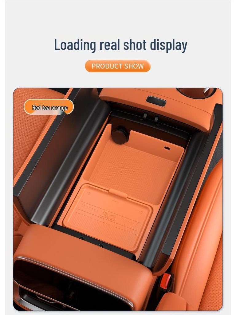 Compatible with 25 Models: AITO M8 Center Console Armrest and Lower Storage Box Accessories