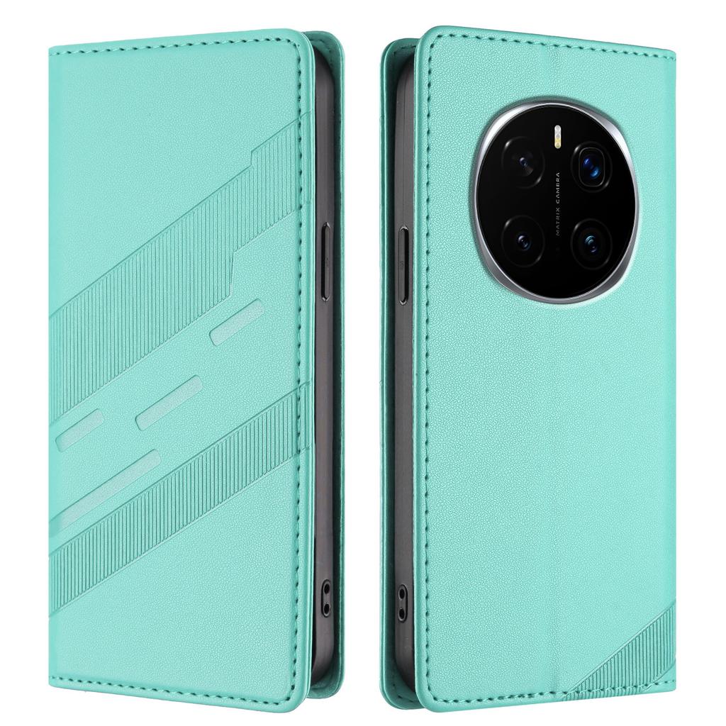 For Honor Magic7 5G Phone Cases Punk Style Imprinted Wallet Stand Leather Cover