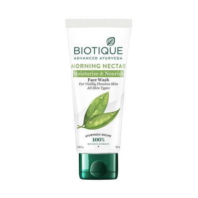 Waschmittel: feuchtigkeitsspendende und pflegende Haut (100 ml), Morning Nectar Moisturize & Nourish Face Wash,