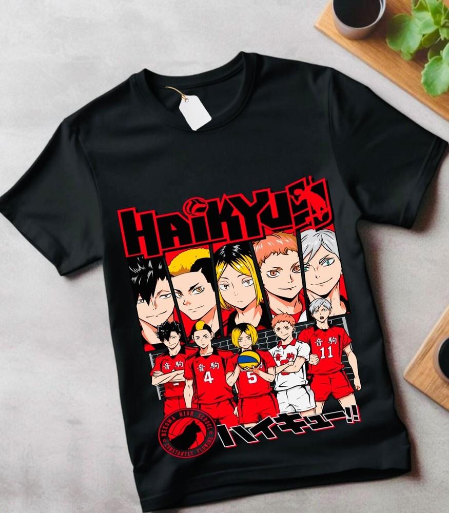

Hinata Shoyo Manga Strip Haikyuu Haikyu Anime Unisex Tshirt T-Shirt Tee gift XL