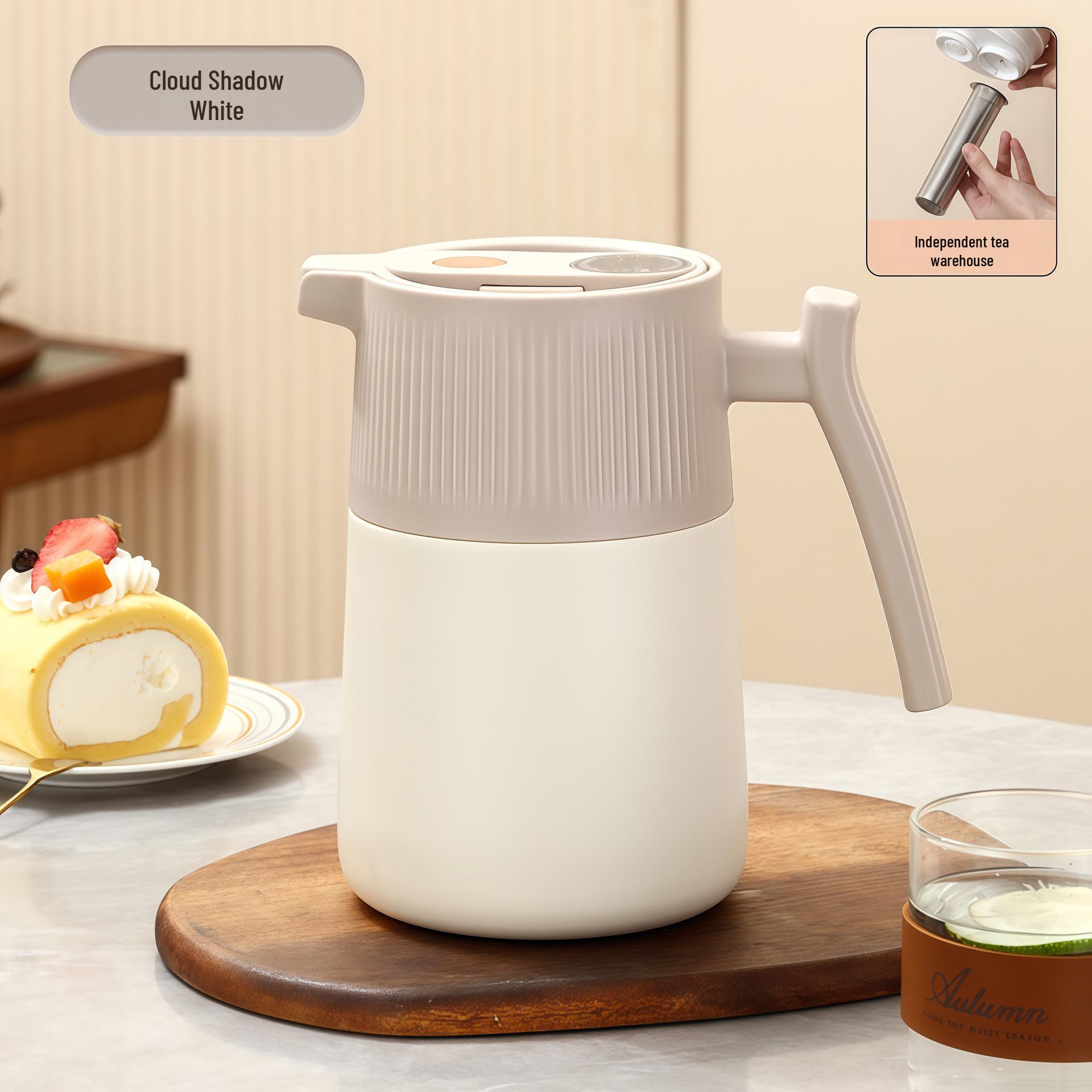 

316 Stainless Steel Temperature Display Insulated Coffee Pot 1.8L SUS316 Insulation (24h)