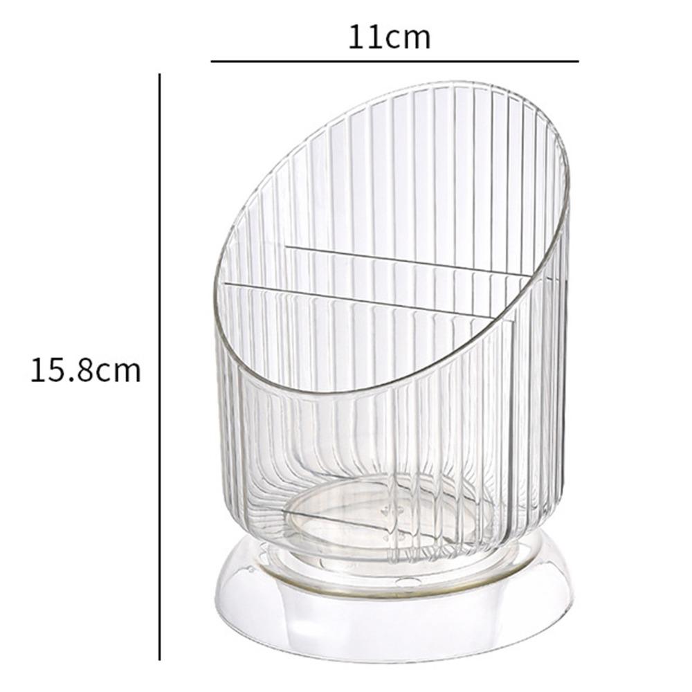 Plastic Makeup Brush Holder Transparent Makeup Brush Storage Makeup Brush Organizer  Office