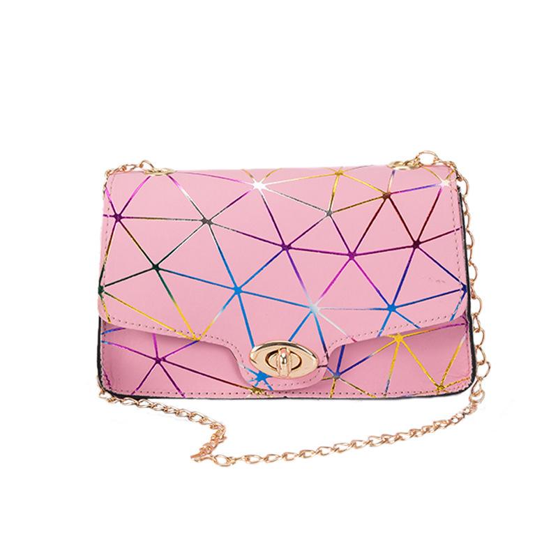 JYL TS Women's Sling Bags  Tassel Bag 237 Shoulder PU Rhombus Chain Bag