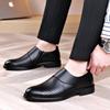 Fashion Elegant Men Stylish Monk Strap Shoes Comfy Casual Leather Daily Wear Business Shoes Casual Luxury Dress Derby Shoes High Quality