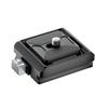 Universal Camera Quick Release Plate Clamp Bracket With 1/4 3/8 Screw Holes AntiSlip Design For DSLR Camera Stabilizers