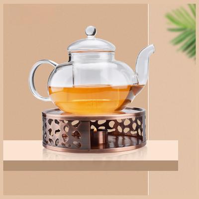 Teapot Heater Stainless Steel Hollow Teapot Heating Base for Candle Heating Ceramic Teapot Coffee Pot Heating Tool Accessory
