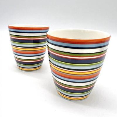 Iittala Origo Mug Cup 250ml Pair Set 2 Porcelain No Box JAPAN FS