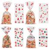 Packaging Party Snack Packaging Festive Supplies Baking Christmas Decoration Christmas Candy Bags Biscuit Bags Candy Pouches