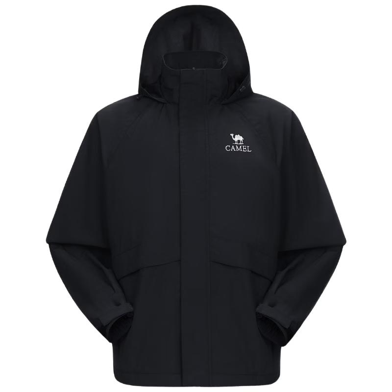Camel 2026 S/S Unisex Windproof Water-Repellent Hooded Jacket XXL