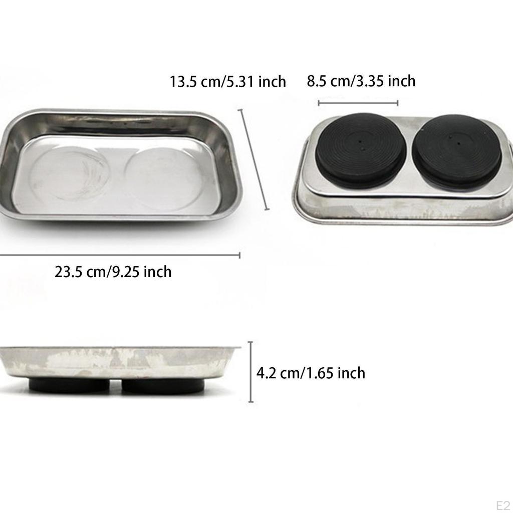 Parts Holder Tray Rectangular Organiser Tools Bowl Bowls for Bolts Automotive