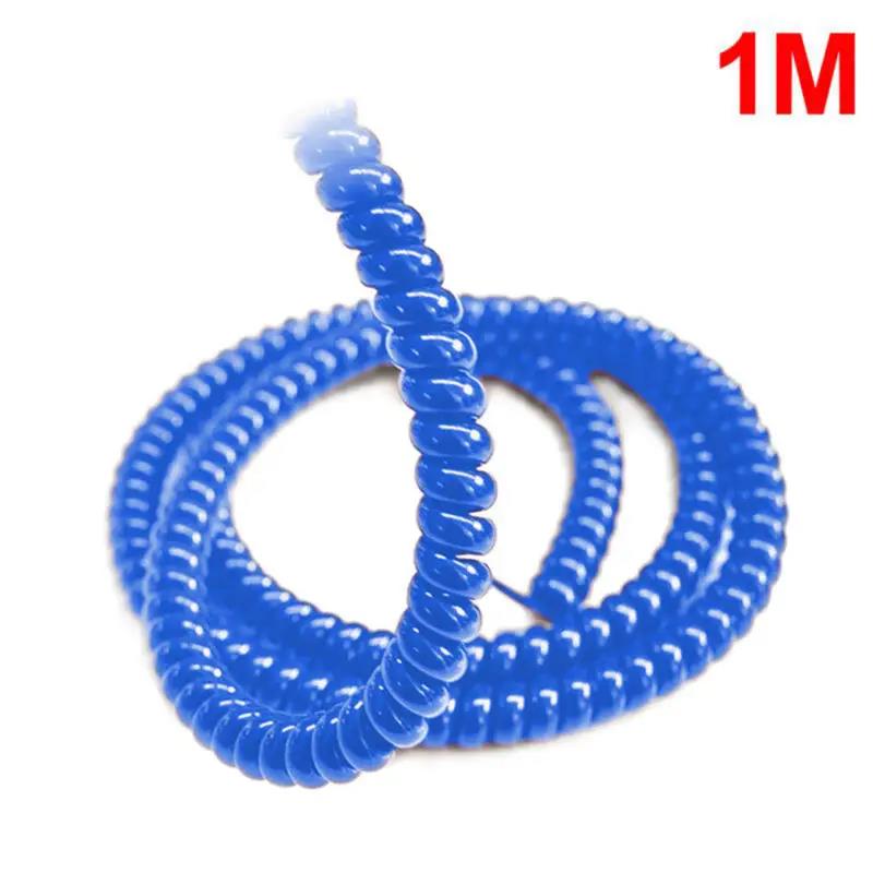 1/2PCS Bicycle Harness Winding Tube TPU Protective Sleeve for E-Bike Brake Wire Cable Organizer Spiral Wrap Portable Line Cover