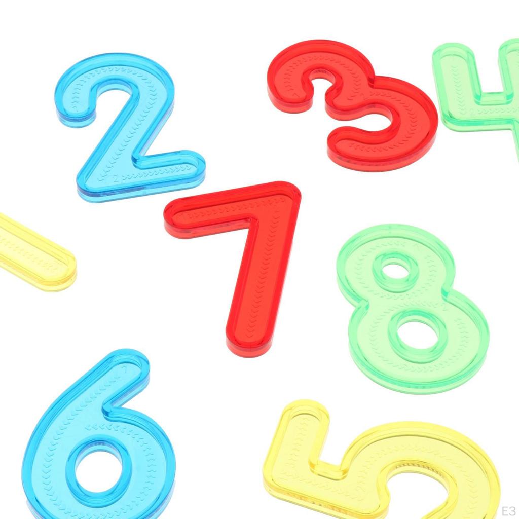 Math Toys Number Counting Learning Mathematics Material Supplies Gift Alphabet for Games