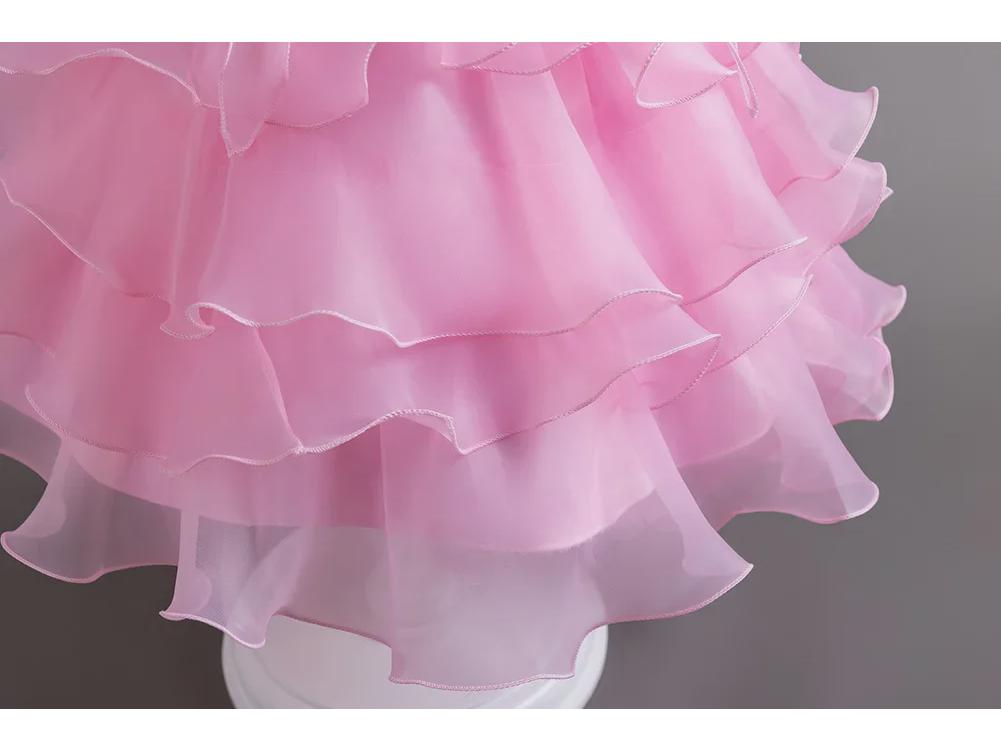 Elegante abito da principessa per bambini grandi - Splendido abito strascicato per feste e spettacoli