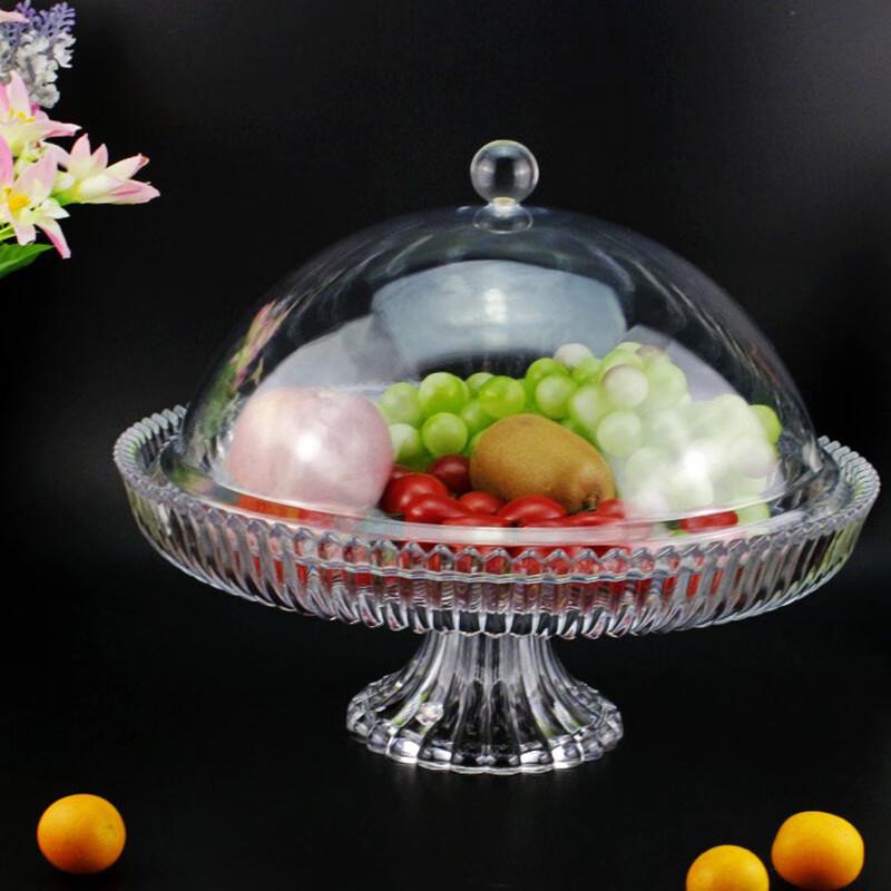 Скандинавская керамическая сервировочная тарелка с крышкой