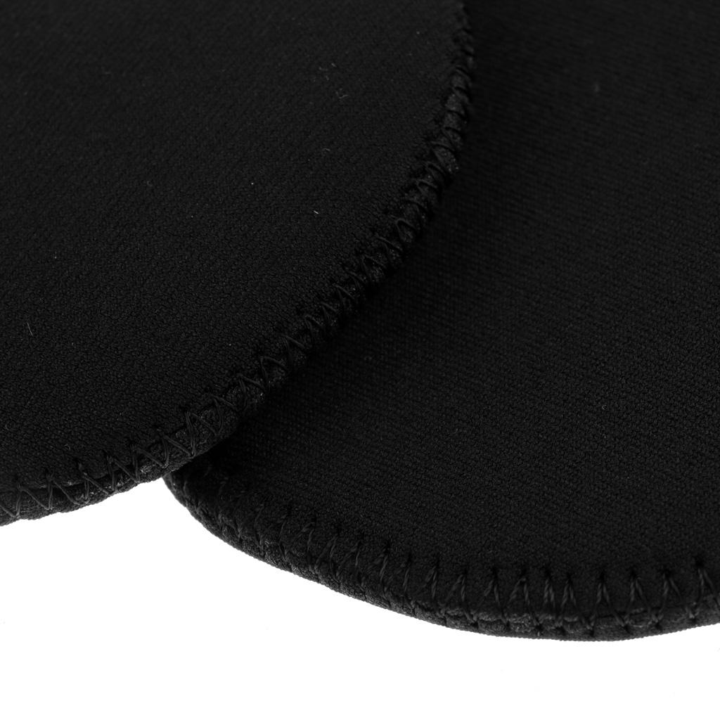 Thermal Neoprene Cycling Hiking Running Toe Covers Warmer, 1 Pair , Black, as described