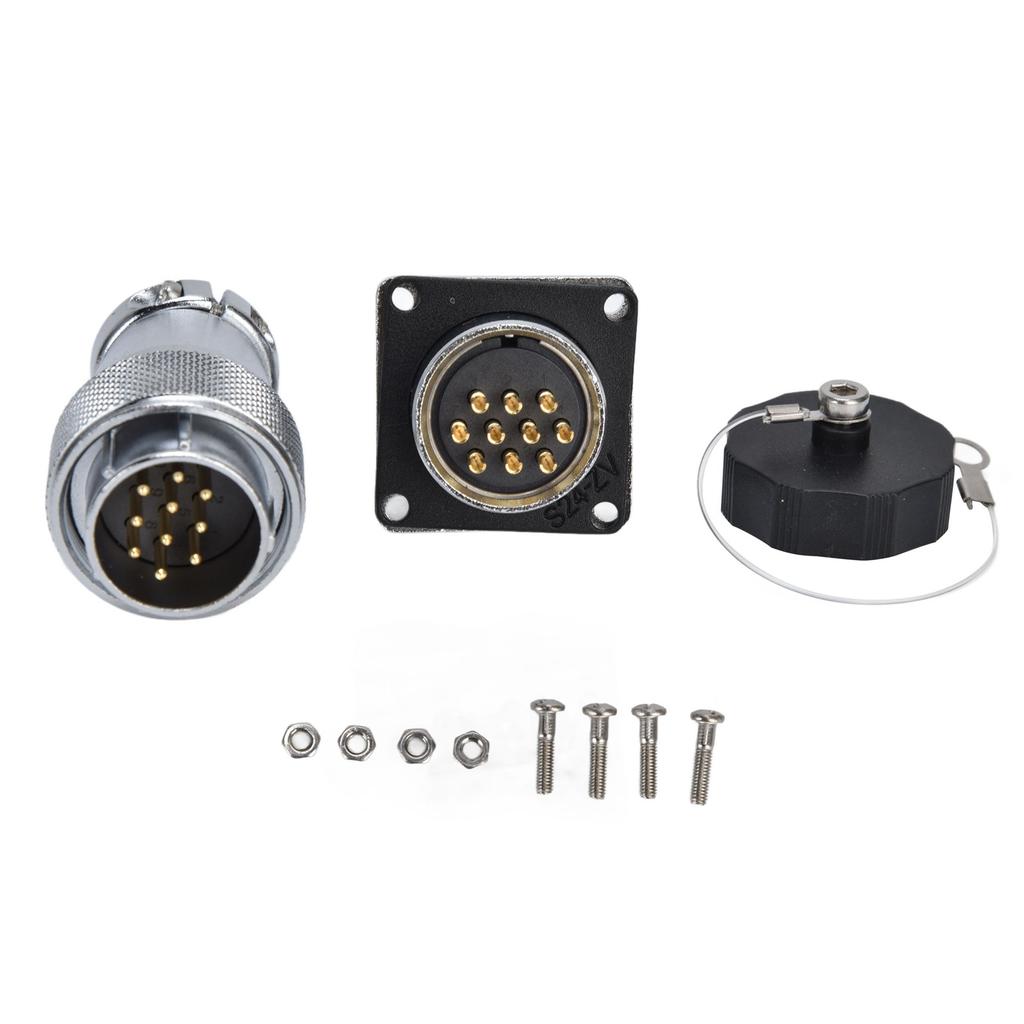 500V WS24 Aviation Plug Socket Connector Waterproof Power Connector for Aviation Plug Socket