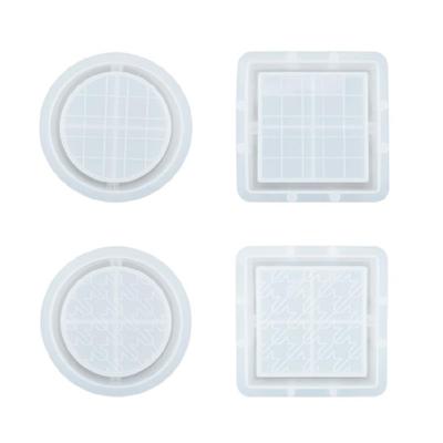 Round Square Ashtray Silicone Mold Resin Epoxy Silicone Mold Jewelry Casting